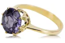 Ring Vintage Jewlery Alexandrite 14K Yellow gold vrc157y